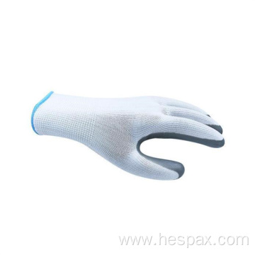 Hespax Heavy Duty Anti-oil Smooth Nitrile Safety Gloves